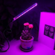 Lampa LED do uprawy roślin USB 5V Full spectrum - elastyczne ramię