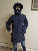 DIDRIKSONS STORMSYSTEM damska kurtka granatowa kaptur lekko ocieplana_ S