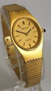 Zenith, zegarek damski z piękną pozłacaną bransoletą, stan SUPER +