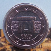 MALTA 2026 2 CENTY UNC !!!!!!!!!!
