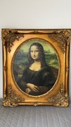 Mona Liza obraz olej na płótnie 