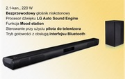 Sounbar 2+1 bezprzewodowy bluetooth LG LAS450H 