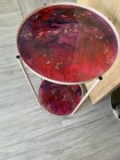 Metalowy stolik kawowy 