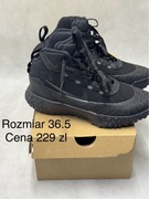 Nike buty czarne sznurowane 36.5 rozmiar