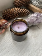 Świeczka zapachowa sojowa: lawenda + bez