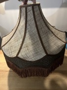 Abażur z materiału do lampy. Vintage (19)