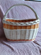 Kosz wiklinowy na zakupy 