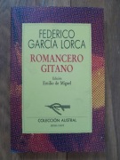 Federico Garcia Lorca Romancero Gitano Literatura hiszpańska 