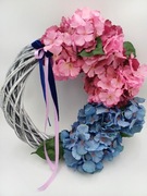 Duzy  całoroczny wianek na drzwi  