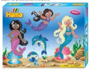 Hama 3150 Perlen Syrenki  Koraliki do prasowania 4000 sztuk  cały zestaw