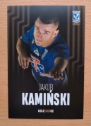 Oficjalna karta Lech Poznań 2021/22 Jakub Kamiński