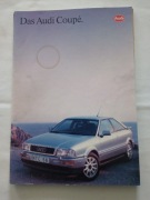 Ulotki samochodowe niemieckojęzyczne z lat 90 Audi 80, Audi coupe, Scirocco