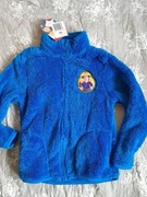 ciepła rozpinana bluza dla chłopca 122/128