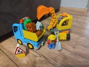 LEGO Duplo ciężarówka koparka gąsienicowa 10812