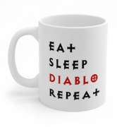 Diablo 2 gra prezent dla gracza geeka kubek Diablo 3 gadzet Diablo 4 Diablo