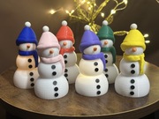 Bałwanki ozdobne tealight LED