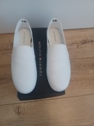 Tommy Hilfiger Tenisówki Canvas Slip-On Sneaker FW0FW07806 Biały damskie