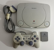 Konsola PS one PlayStation 1 PS1 PSONE SCPH-102 uszkodzona + akcesoria