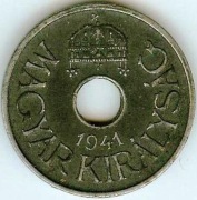 WĘGRY 20 Filler 1941  Fe