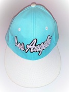 CZAPKA snapback blogerska Los Angeles 58 cm turkus