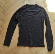 Koszulka merino 100% Forclaz Decathlon 36 termiczna grafitowa