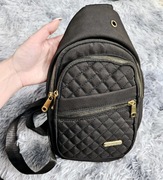 Plecak damski torebka pakowna mała czarna 