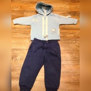 Zestaw bluza (5.10.15), spodnie dresowe r.80 (59)