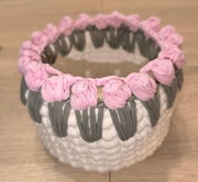 Koszyk robiony ręcznie.