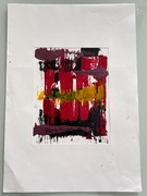 akryl Florales Grid '94 Cieslak obraz z kolekcji brutalizm unikat