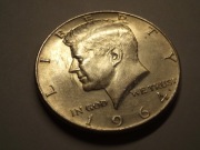 HALF DOLLAR 1964 D * USA * J.F. KENNEDY * Ag.900 * STAN OKOŁOMENNICZY