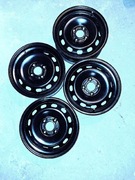 Felgi 4 szt. stalowe 15'  oryginalne fiesta mk7 