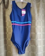 Strój kąpielowy jednoczęściowy S granatowy