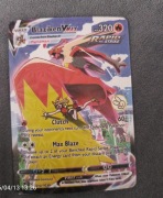Blaziken v max karta pokemon 