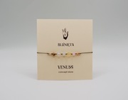 Bransoletka znak zodiaku BLIŹNIĘTA kamienie 