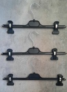 Wieszaki z klamerkami klipsy spodnie spódnica solidne grube zestaw 150 szt