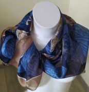 Apaszka Lara Per Manlio Bonetti w stylu vintage, wyprodukowana we Włoszech