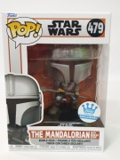 Funko Pop Star Wars The Mandalorian with Beskar Staff #479
