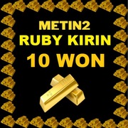 METIN2 RUBY [KIRIN] 10 WON 10W WONY RUBY GLOBAL 