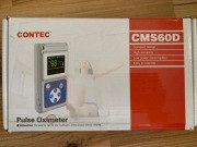 Pulse oximeter contec CMS60D pulsoksymetr dla dzieci biały