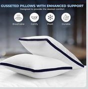 Utopia Bedding Zestaw 2 Poduszek, 40 X 80 Cm