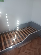 Łóżko młodzieżowe Smile 180x80 z materacem i stelazem