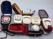 Retro Światłomierze 7 egz. Nie działają. Na części lub do naprawy.