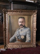Obraz olejny portret Marszałek Józef Piłsudski