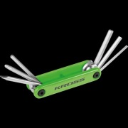 Multi tool zestaw kluczy narzędzia Kross Fest-6 zielony