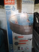 Basen okrągły brązowy 100/365