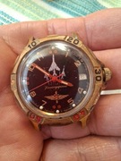 Zegarek Vostok Komandirskie SAMOLOTY  ZSRR PRL idzie.   