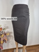 Spódnica ołówkowa midi XXL 98% wełna