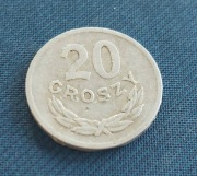 Moneta 20 groszy 1971 r.