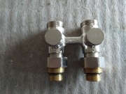 Zawór przyłączeniowy grzejnikowy prosty 1/2 cala