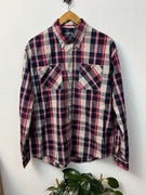 Koszula w kratkę bawełniana z kieszonkami w kratę Units Apparel Coop L